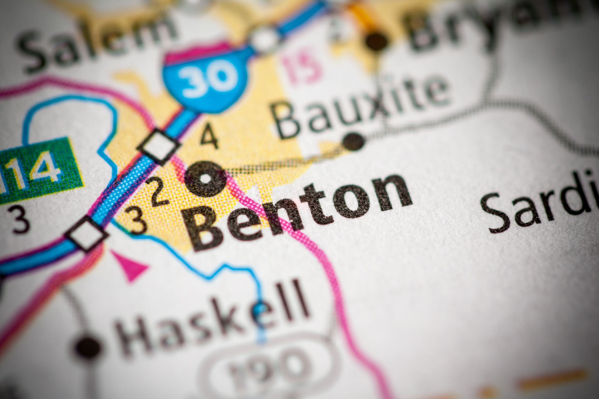 Benton AR. Shutterstock 557571304